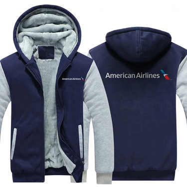 AMERICAN AIRLINES JACKETS FLEECE SWEATSHIRT 1